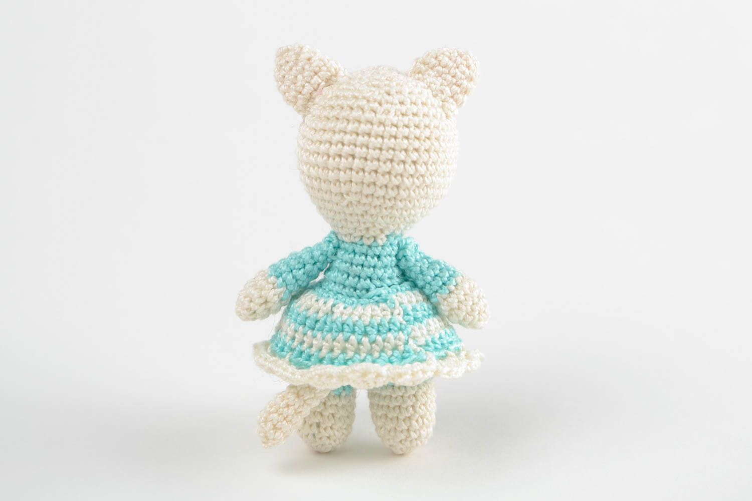 Juguete de peluche artesanal animalito tejido a crochet regalo para niños foto 5