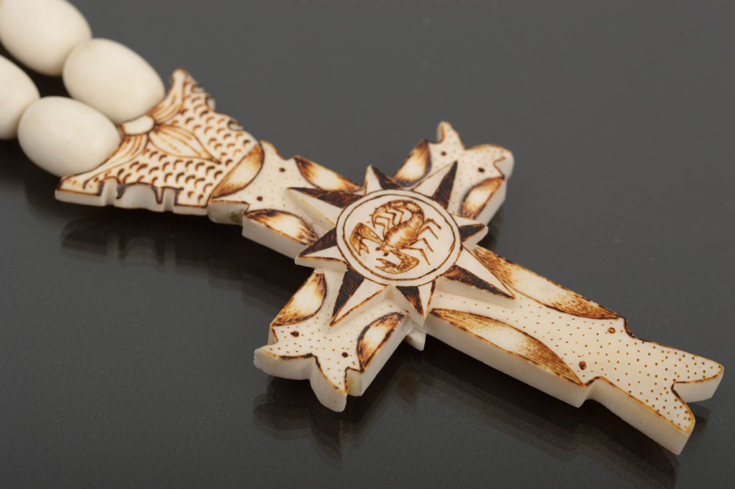 Handmade rosary designer rosary unusual rosary church utensils rosary with cross photo 3