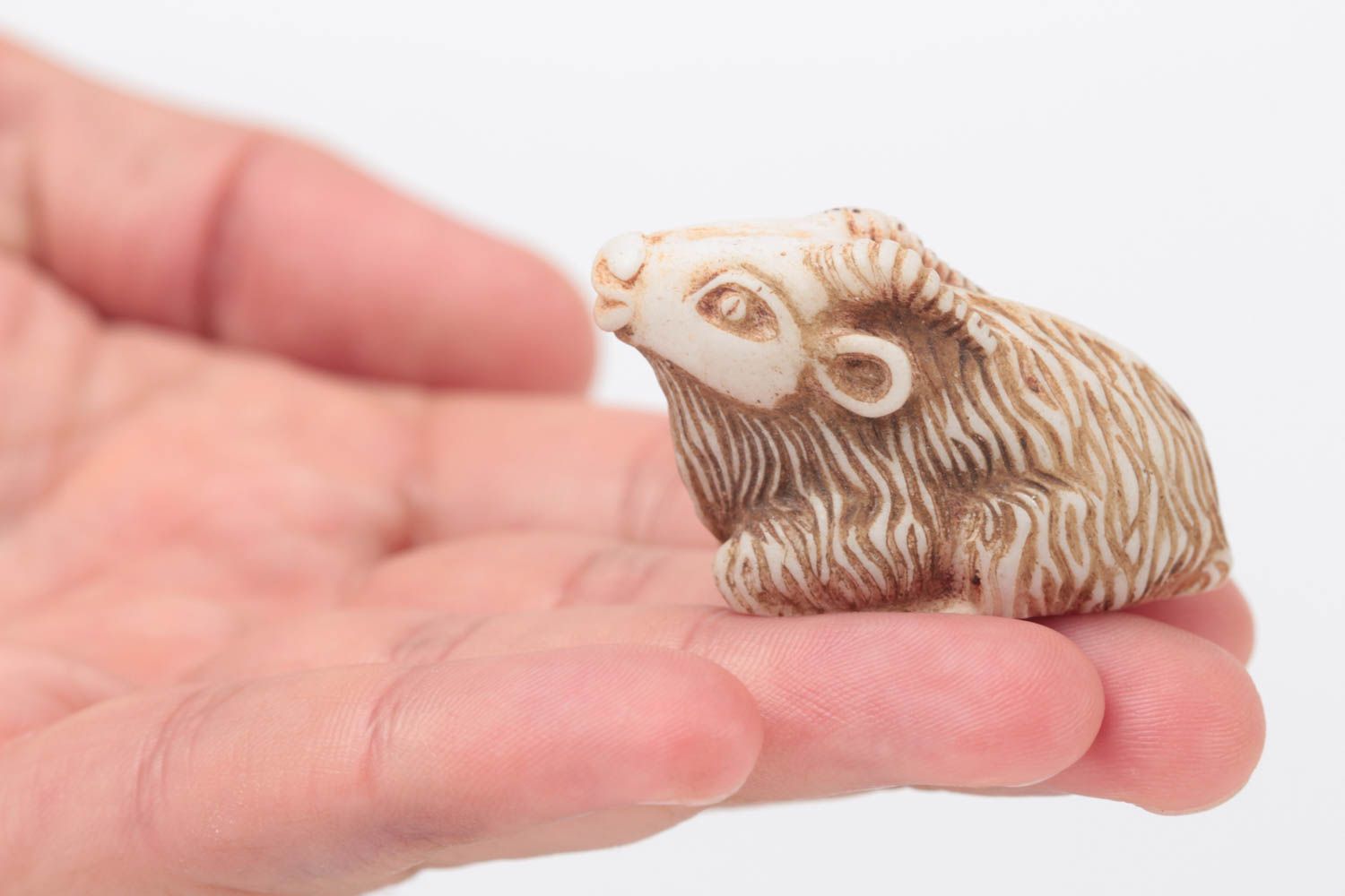 Handmade home decor animal figurines miniature figurines cool gift polymer resin photo 5