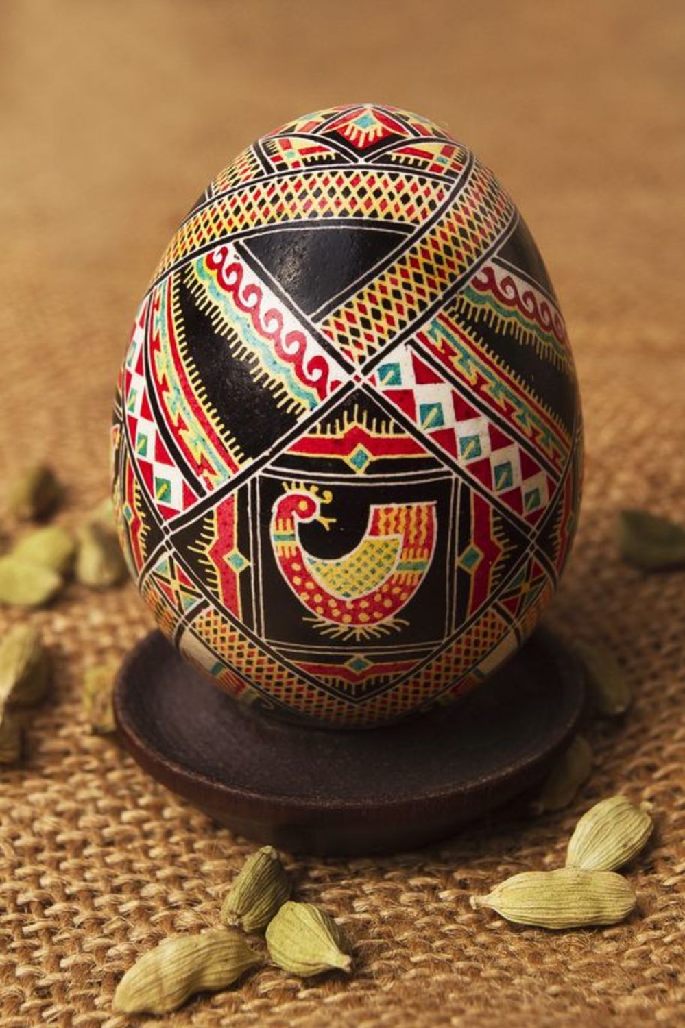 Huevo pintado de Pascua foto 1