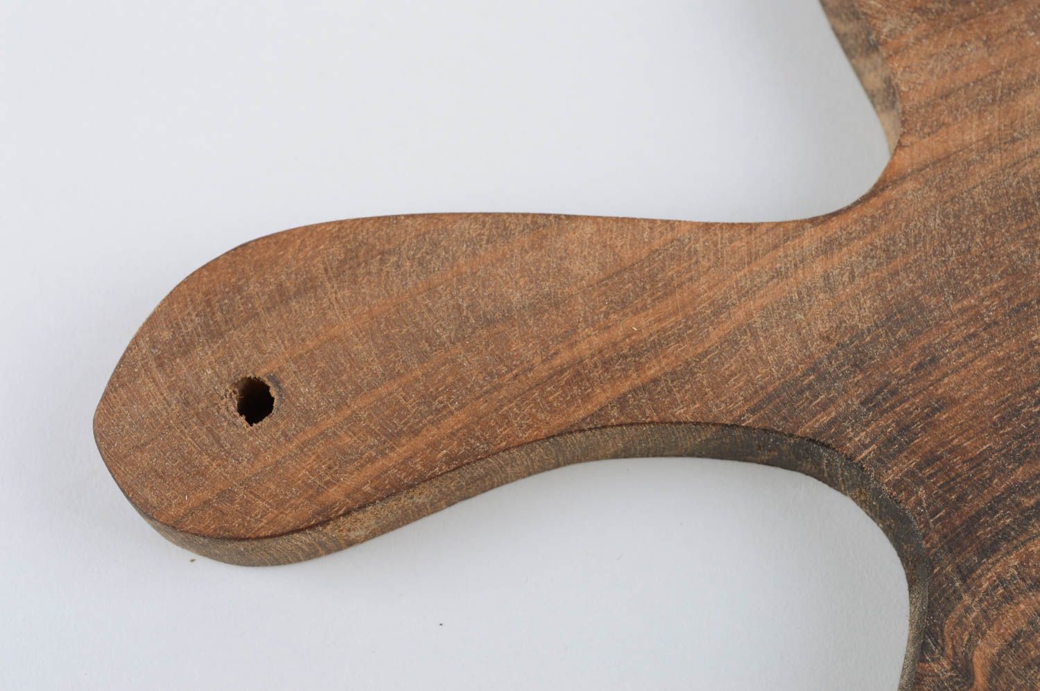 Tabla de cortar de madera hecha a mano accesorio de cocina regalo original foto 4