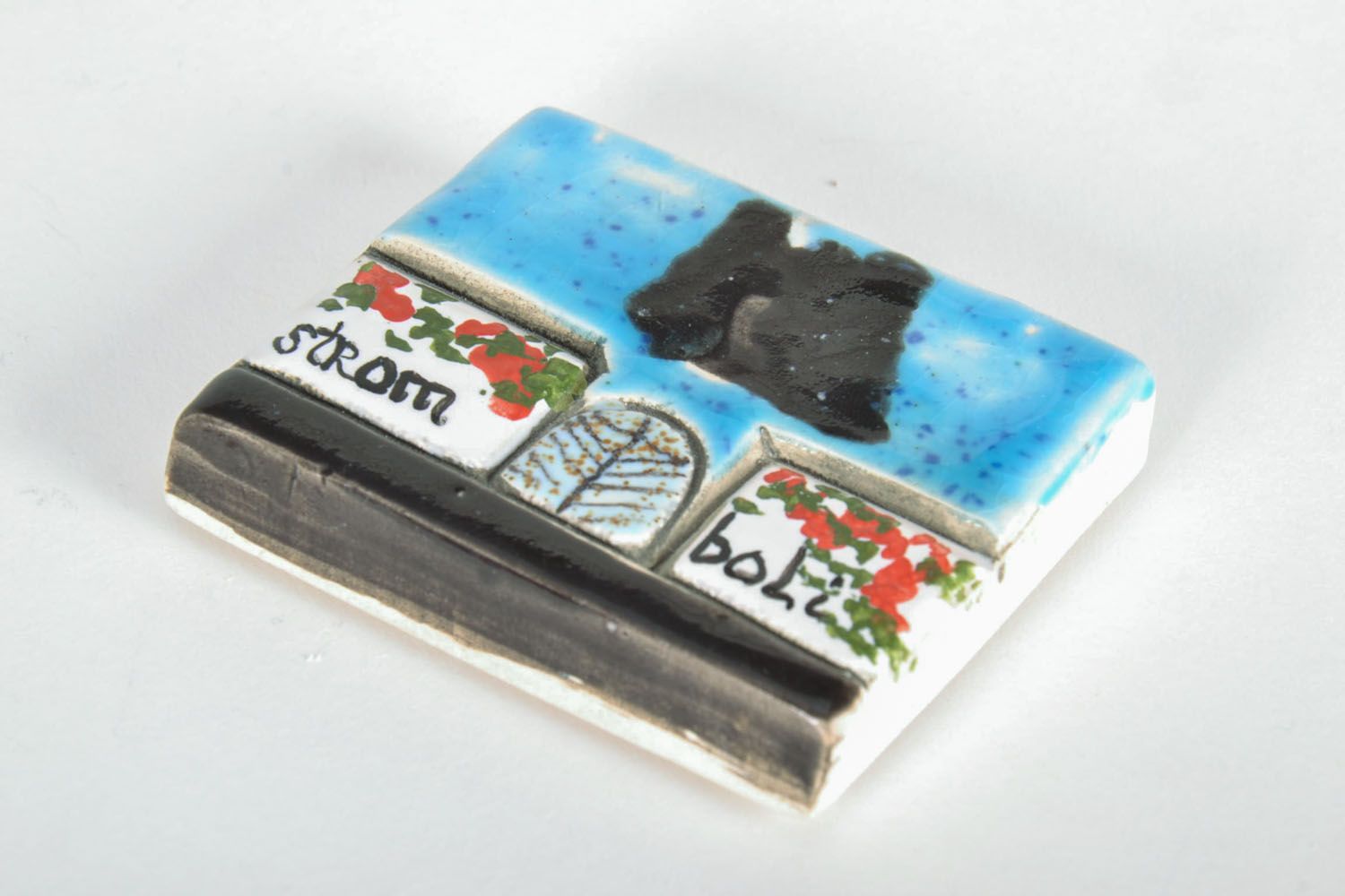Kühlschrank Magnet aus Keramik foto 3