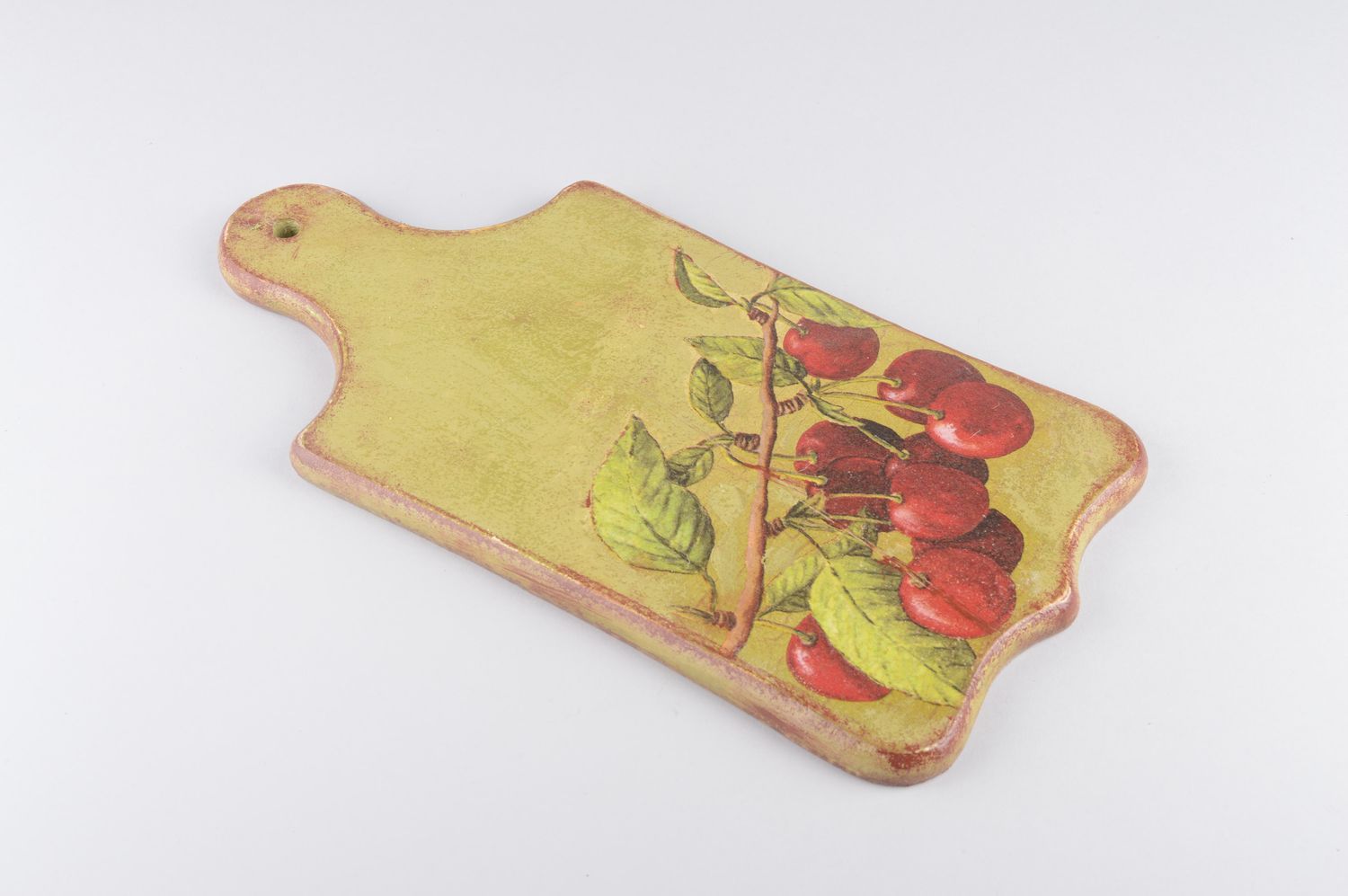 Handmade wooden kitchen board chopping board for decorative use only gift ideas photo 1