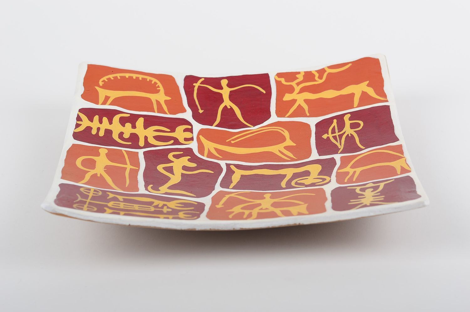 Plato de cerámica artesanal utensilio de cocina menaje del hogar foto 3