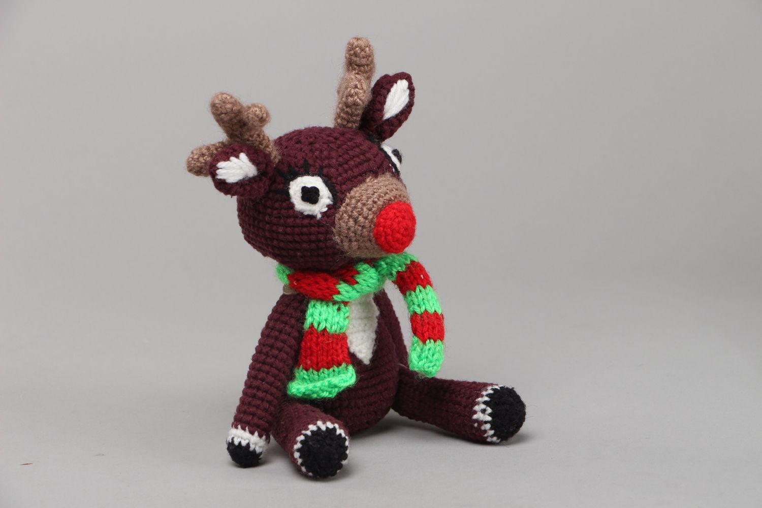 Soft crochet toy Amigurumi Deer photo 1