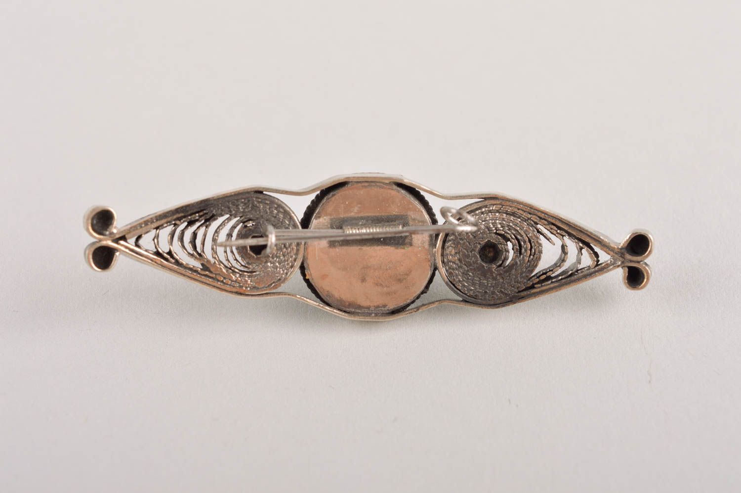Handmade metal brooch trendy jewelry fashion brooch vintage brooch for women photo 4