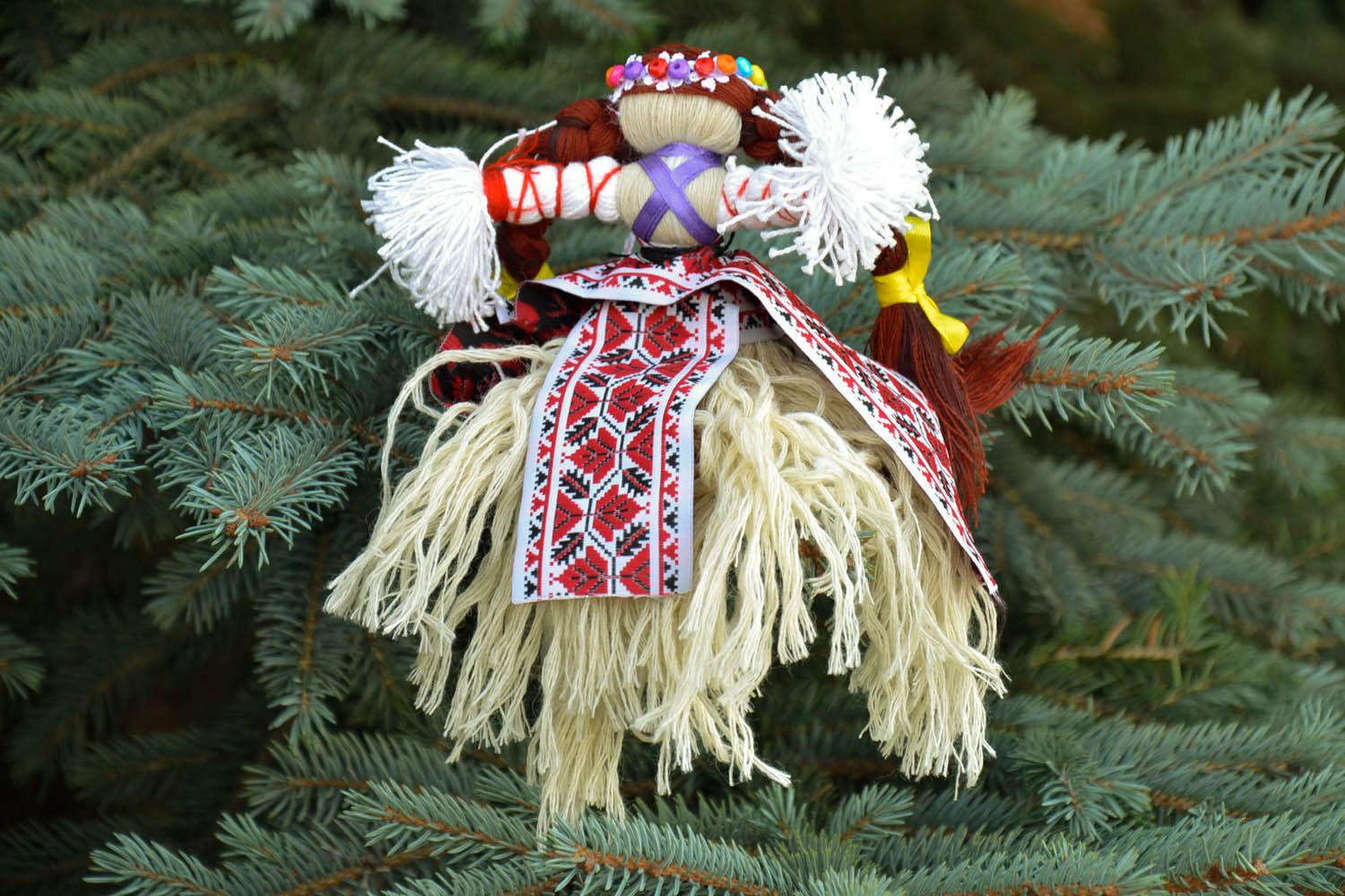 Motanka doll Ukrainian folk doll photo 1