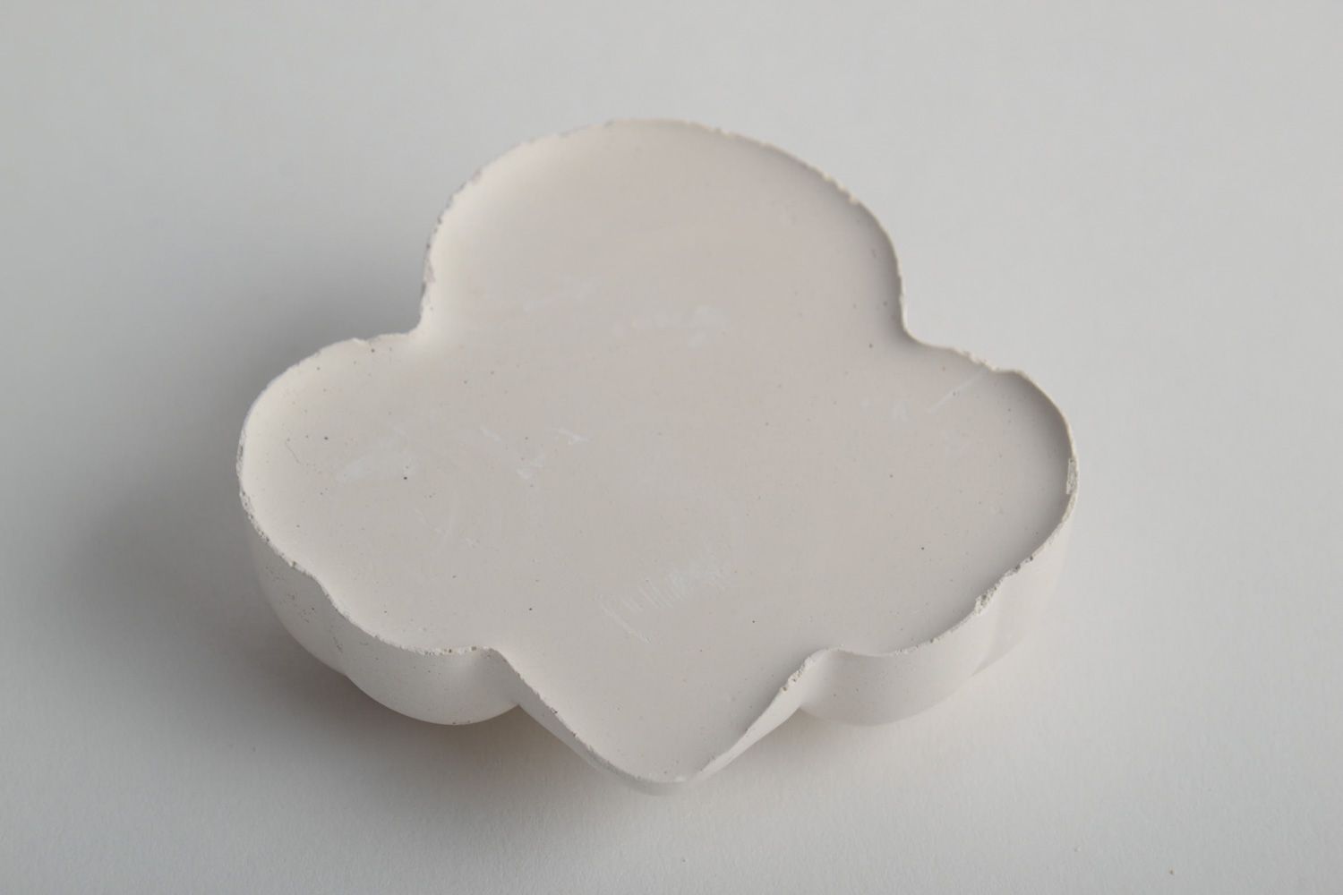 Handmade small volume unpainted plaster craft blank for decoration Beetle photo 4