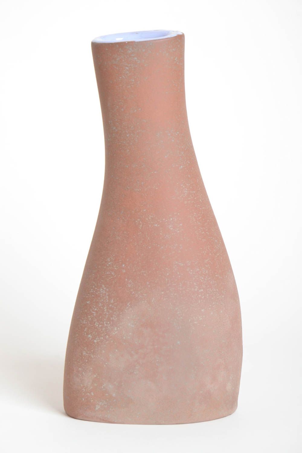 Предмет декора ручной работы керамическая ваза для цветов ваза для цветов глина фото 4