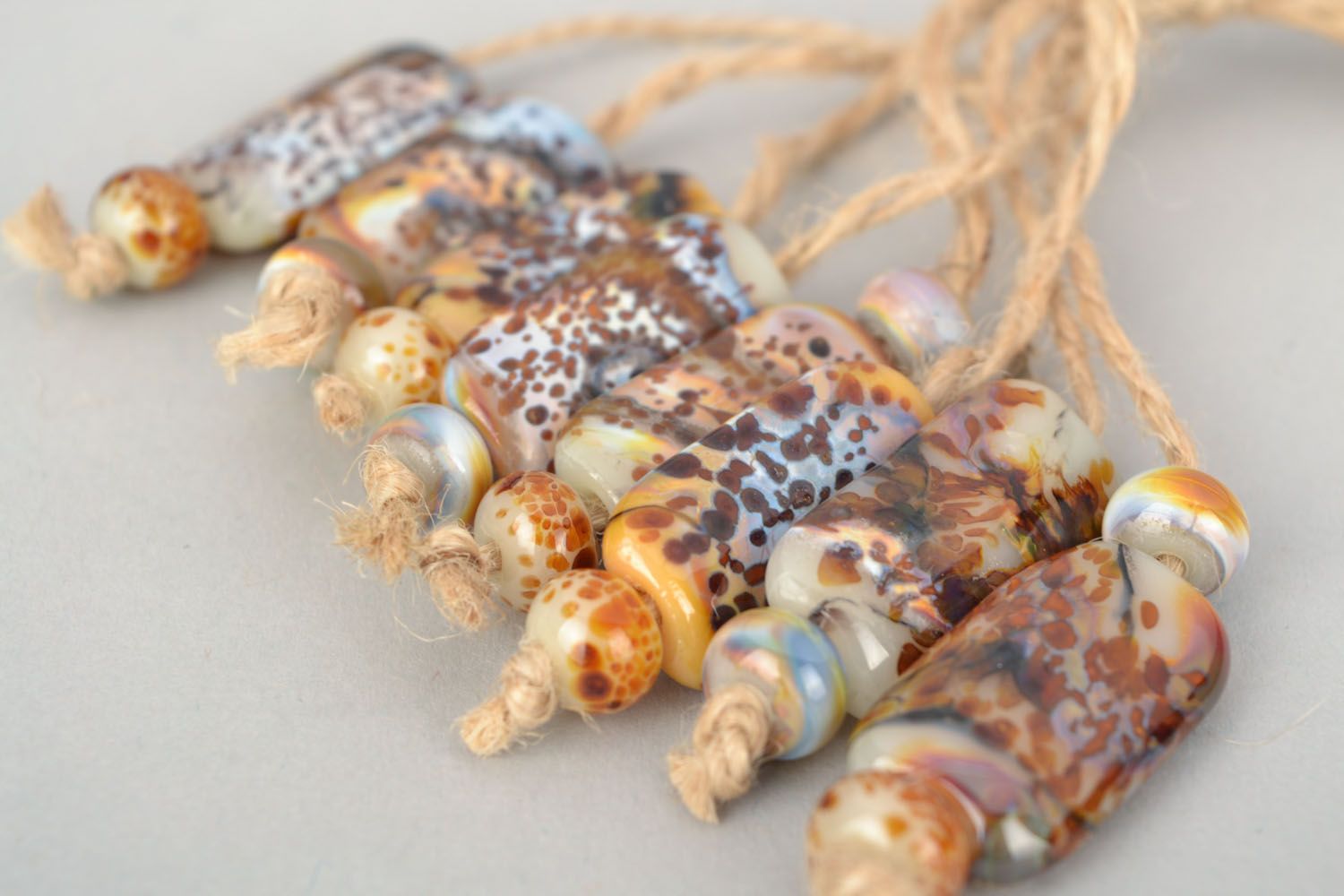 Glass beads for creative work photo 3
