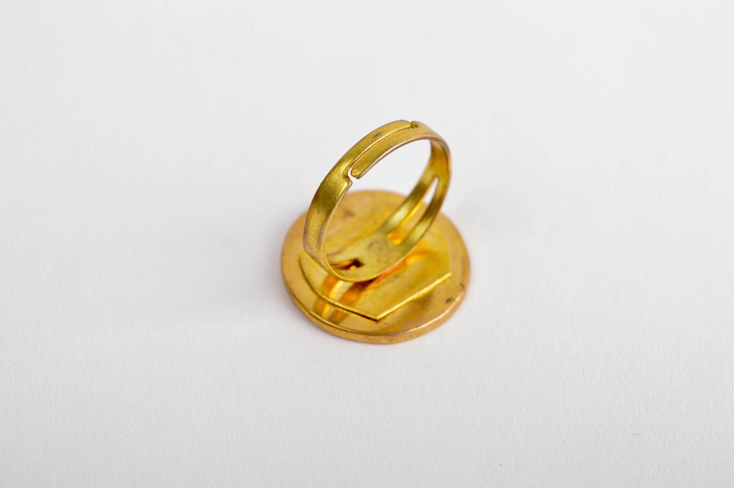 Украшение ручной работы металлическое украшение подарок для женщин перстень фото 5
