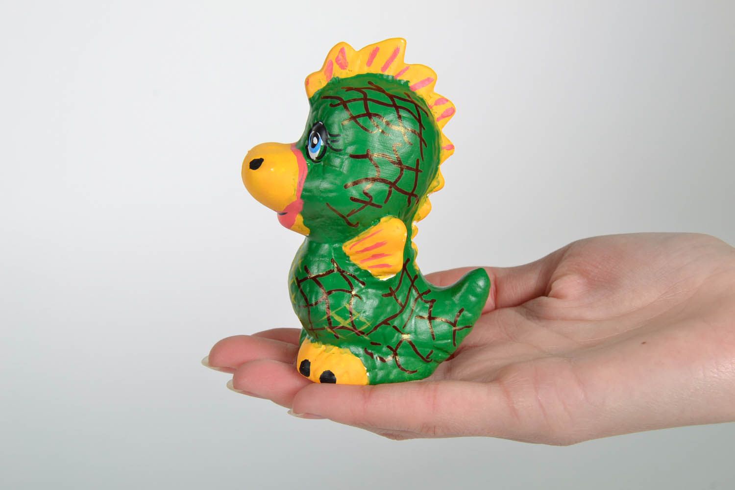 Figurine décorative en argile Dragon pour enfant photo 2