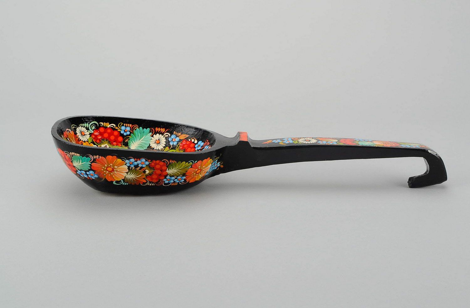 Decorative wooden spoon, hand-painted photo 5