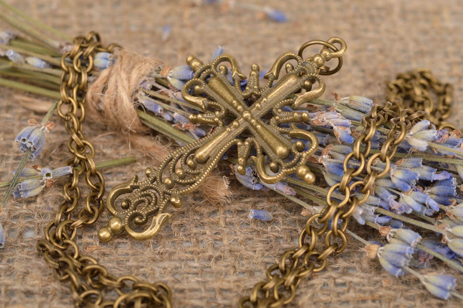 Beautiful handcrafted metal necklace handmade metal pendant jewelry trends photo 1