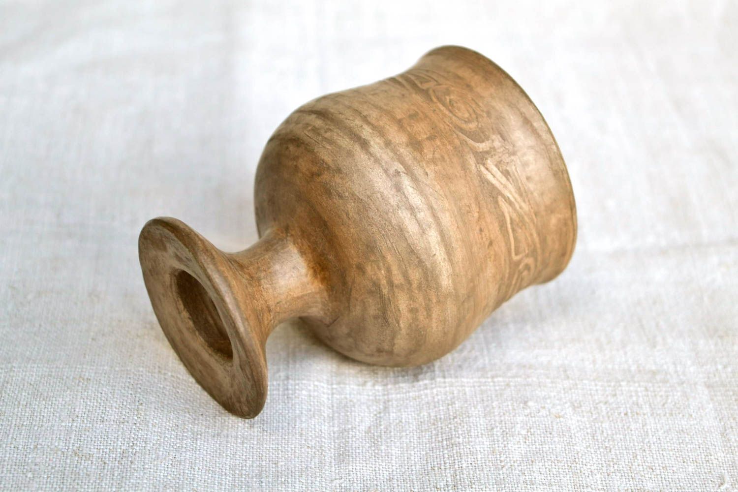 Copa de barro artesanal vaso de chupito con capacidad de 150 ml regalo original foto 4