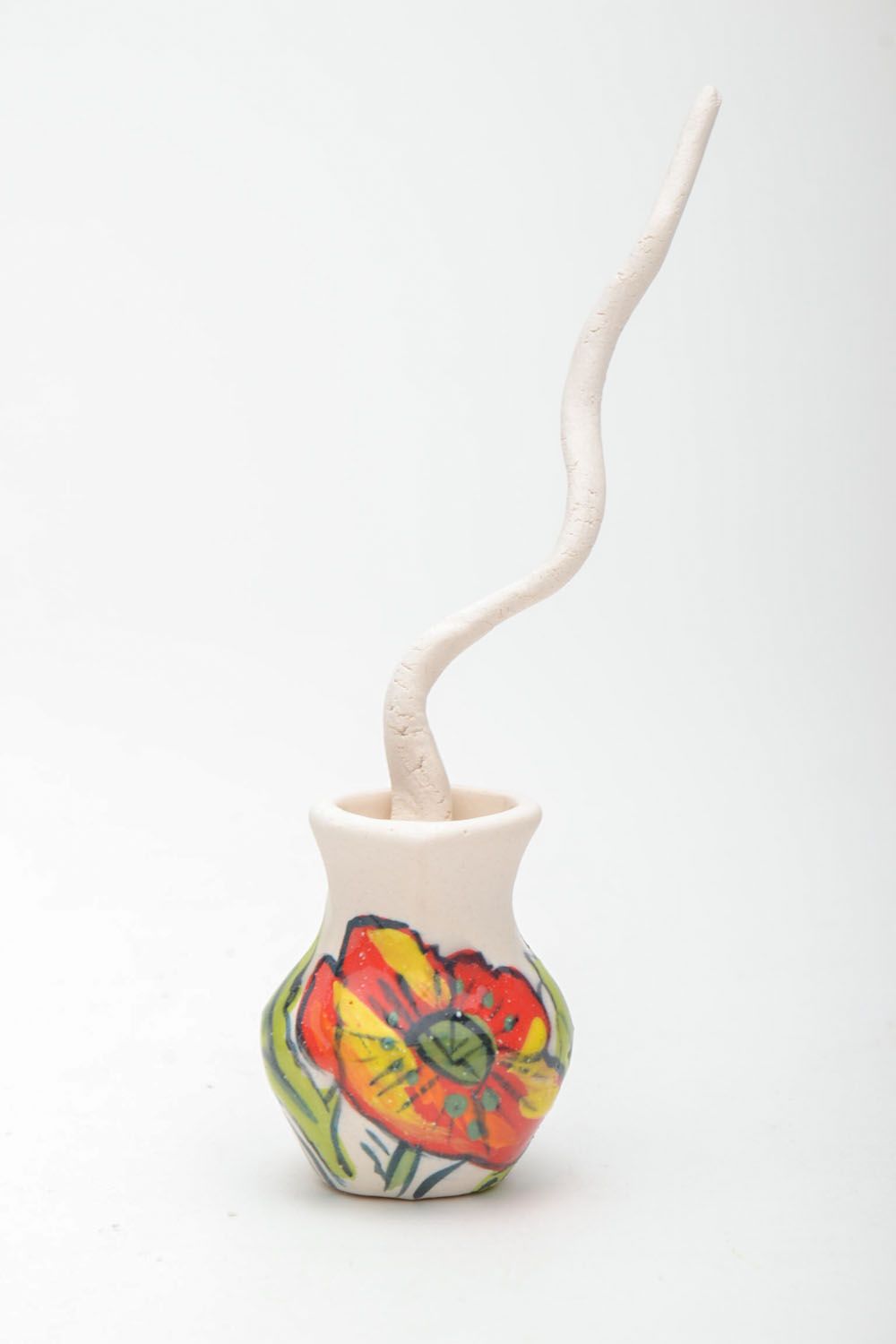 Pique décorative pour pot de fleurs en argile  photo 2