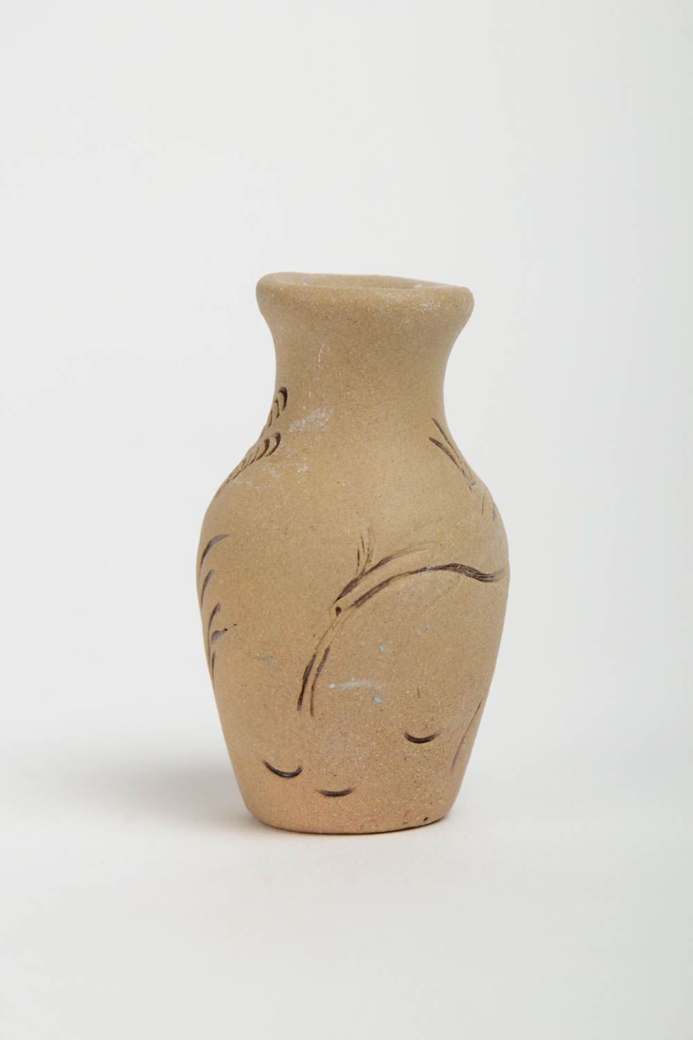 Decorative handmade shelf figurine in the shape of a pitcher 0,02 lb photo 2