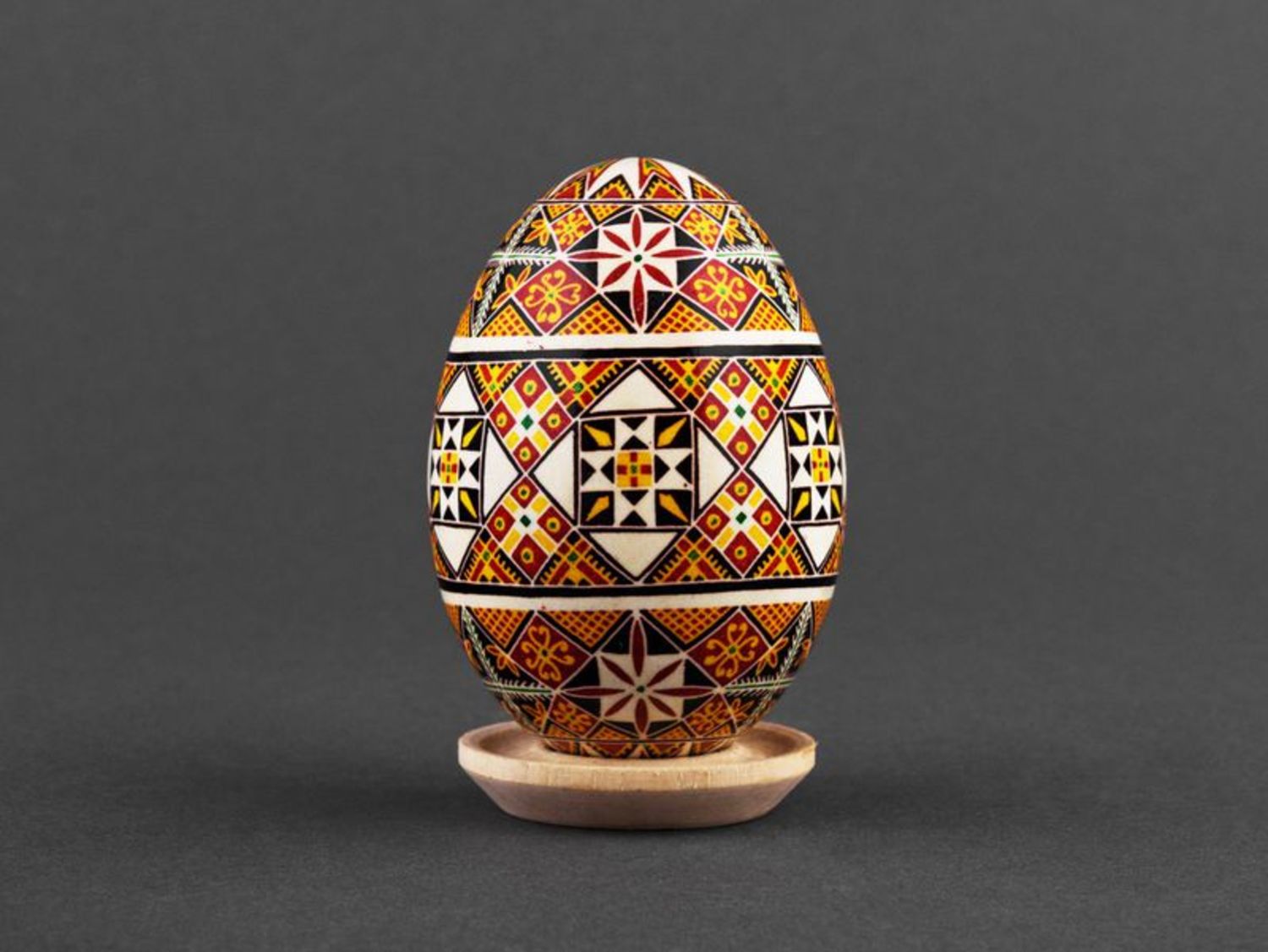 Украинское пасхальное яйцо расписное фото 2