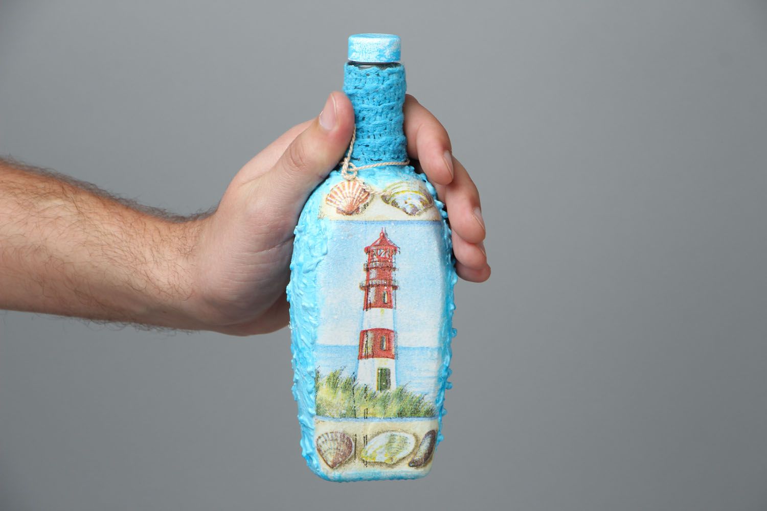 Decorative bottle Lighthouse photo 4