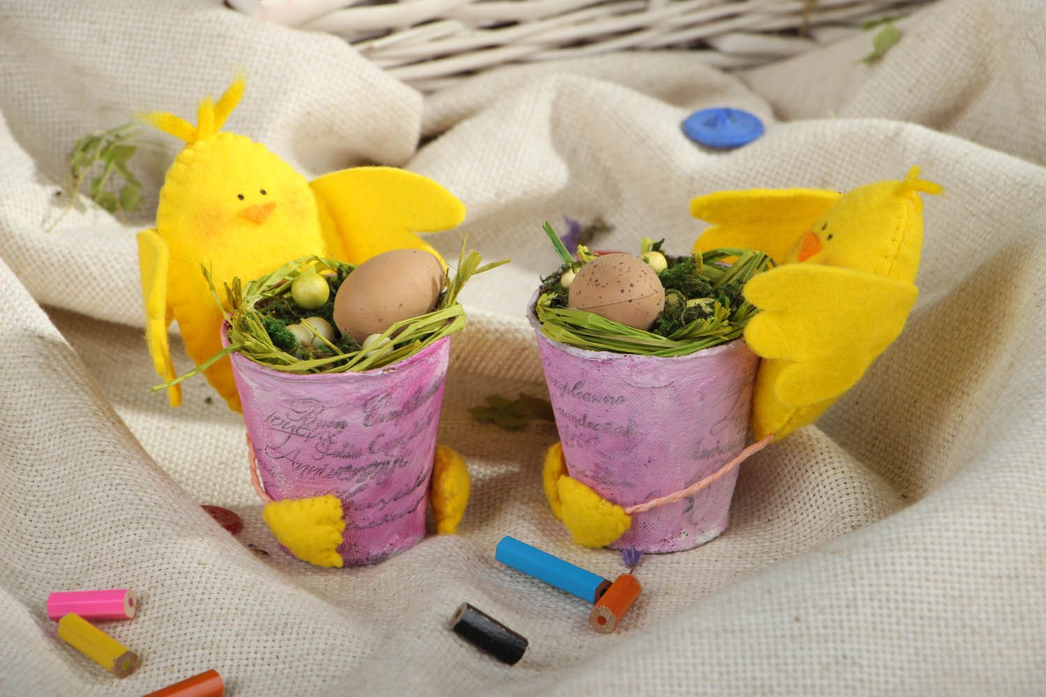 Handmade Easter composition  photo 5