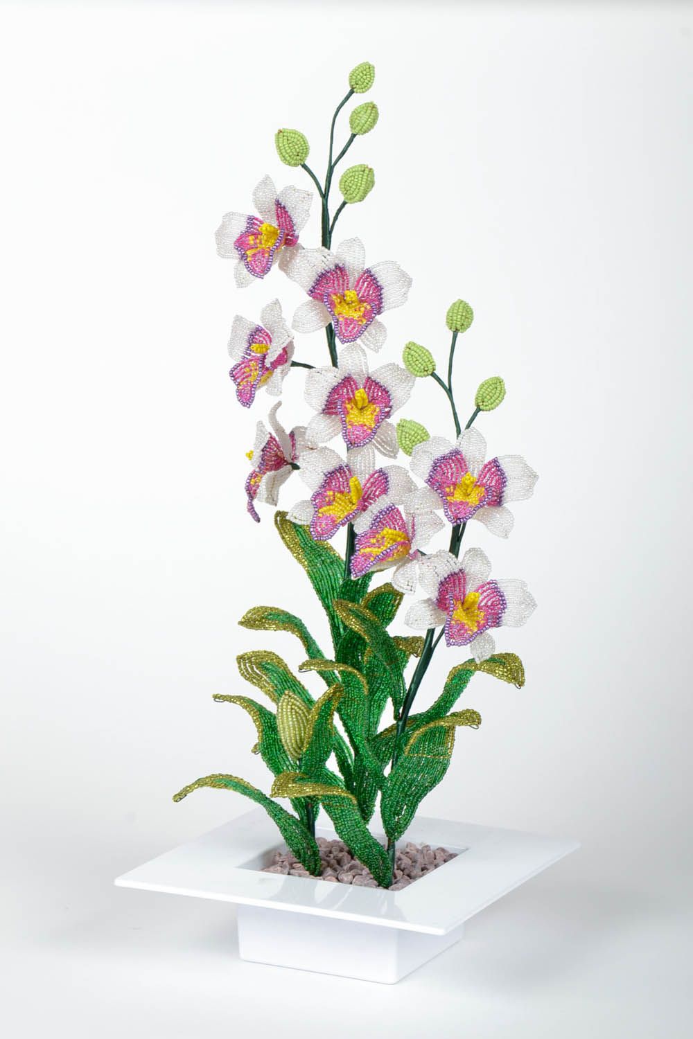 Beaded orchid photo 2