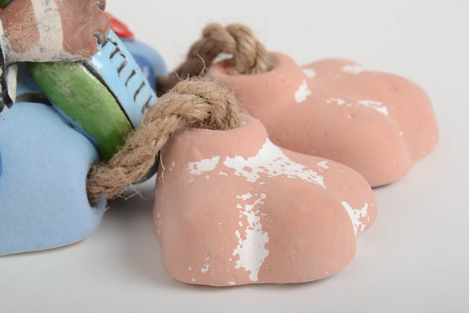 Keramik Spardose handgefertigt Deko Element originell Sparbüchse für Kinder foto 4