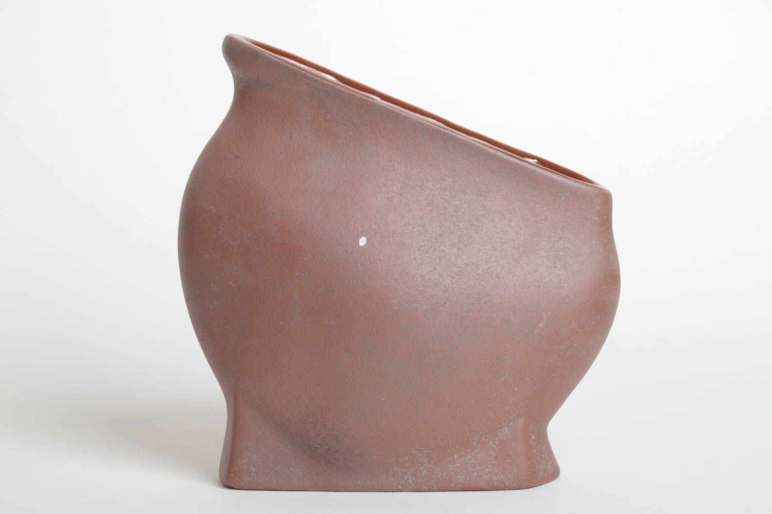 Ceramic 40 oz handmade vase accent for home, living room décor 9, 2,4 lb photo 4