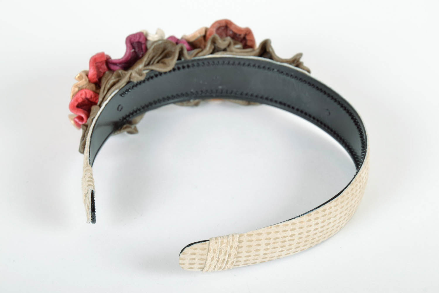Headband made of leather photo 4
