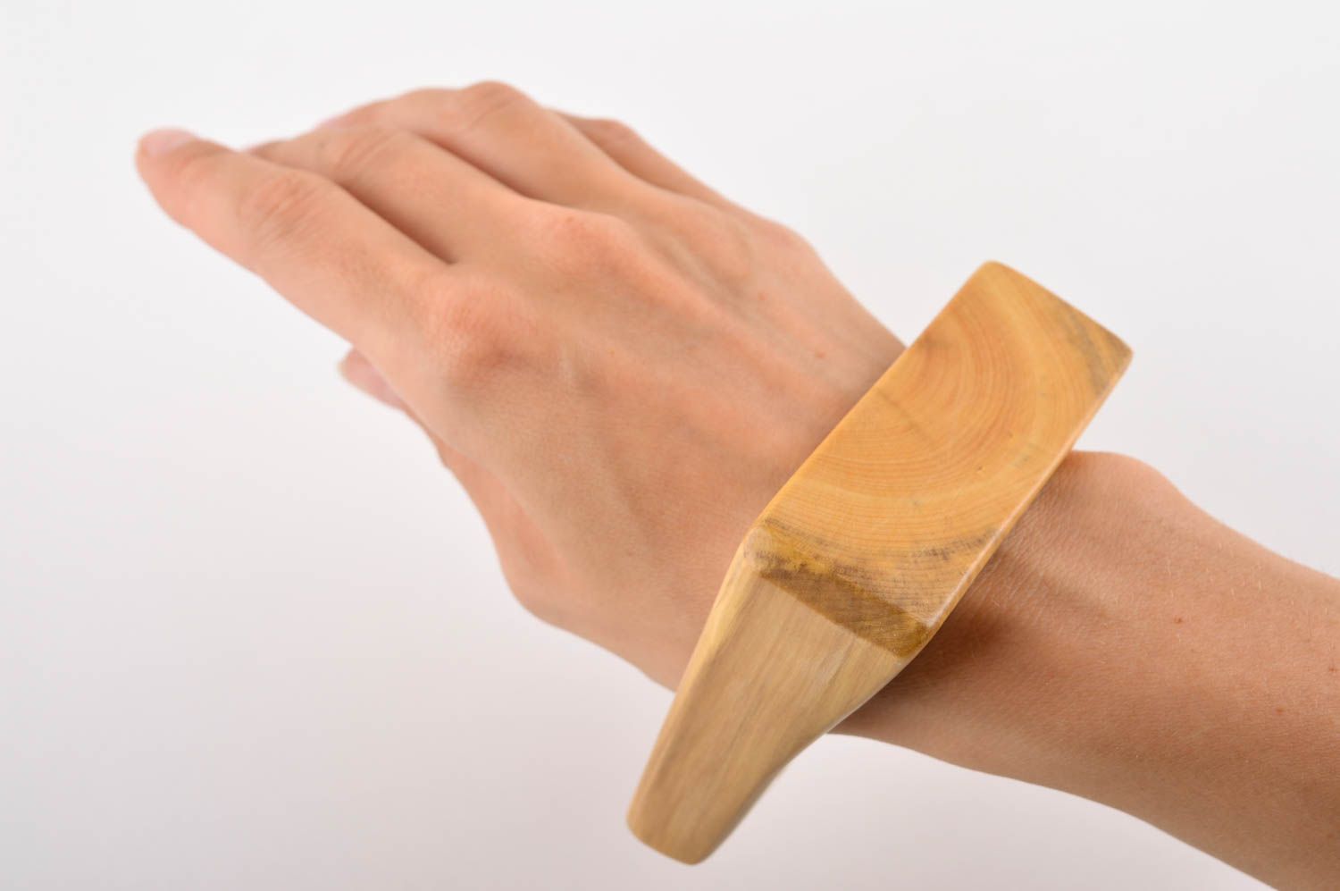 Handmade jewelry cuff bracelet wooden bracelets fashion jewelry gifts for women photo 5