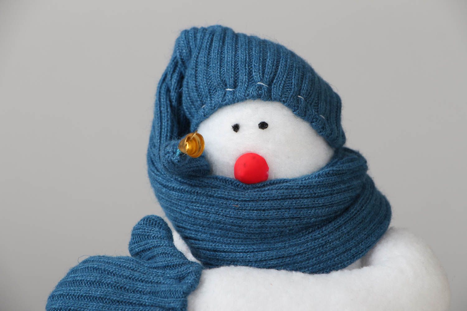 Soft toy Snowman photo 2