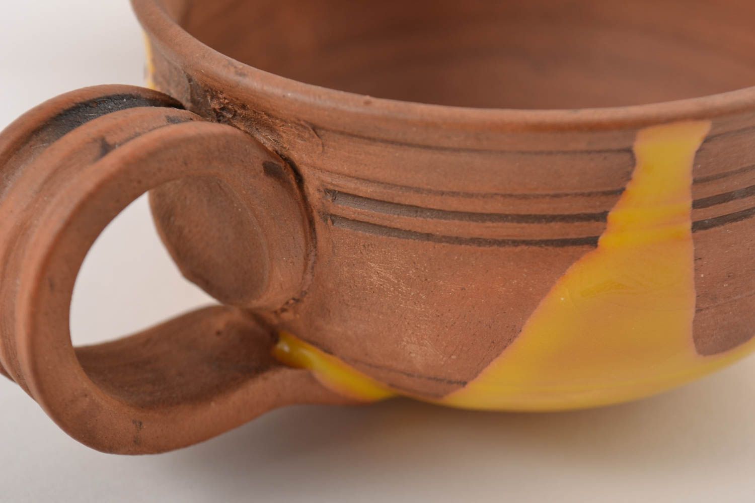 Handgeschaffenes Keramik Geschirr Küchen Zubehör Tee Tassen originelles Geschenk foto 3