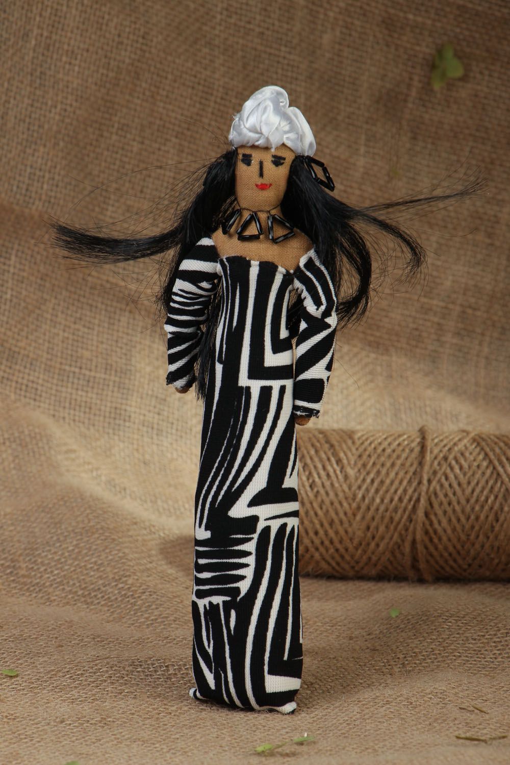 Homemade designer doll Aborigine Girl photo 5