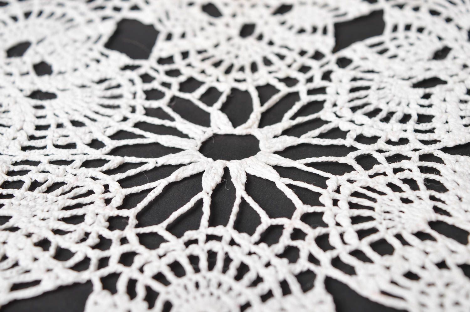 Homemade home decor crochet placemats lacy napkin housewarming gift ideas photo 5