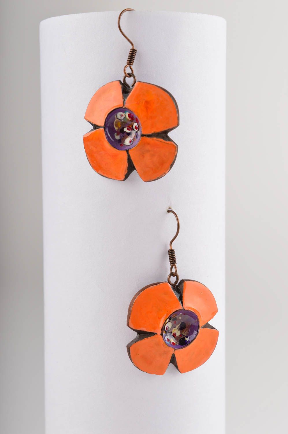 Handmade jewellery designer earrings designer jewelry fashion earrings gift idea photo 2