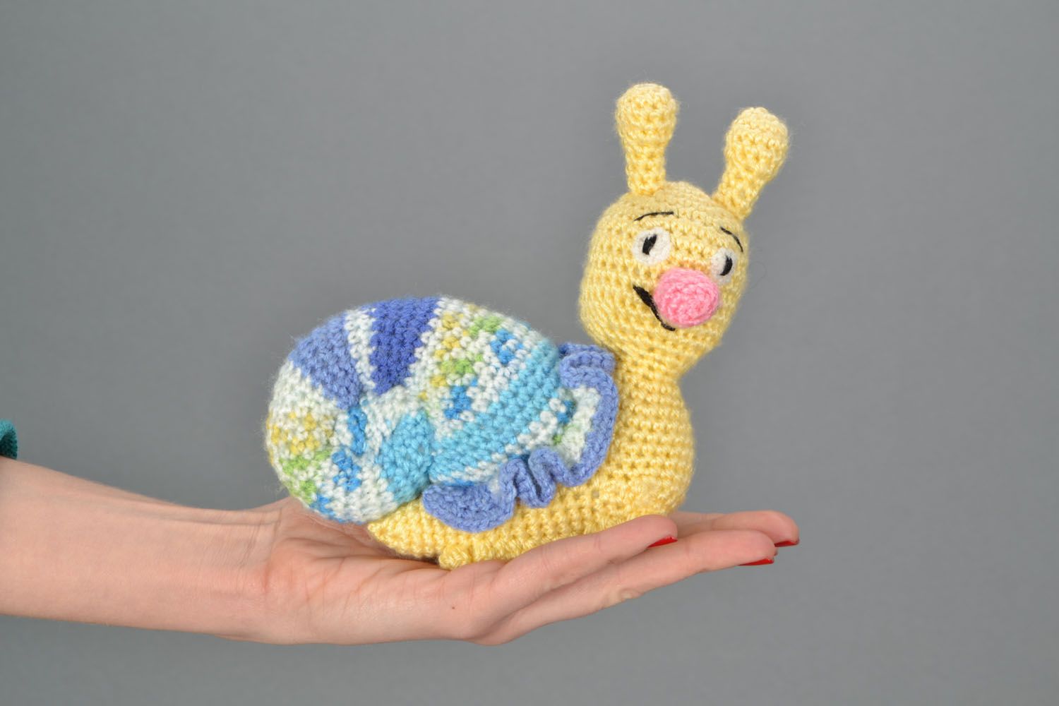 Crochet toy Snail photo 2