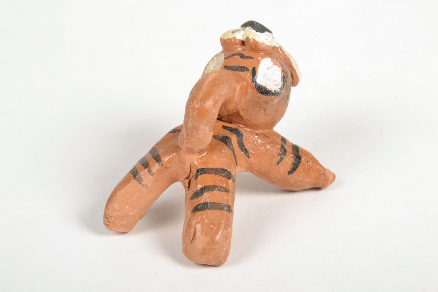 Künstlerische Figurine Tiger foto 3