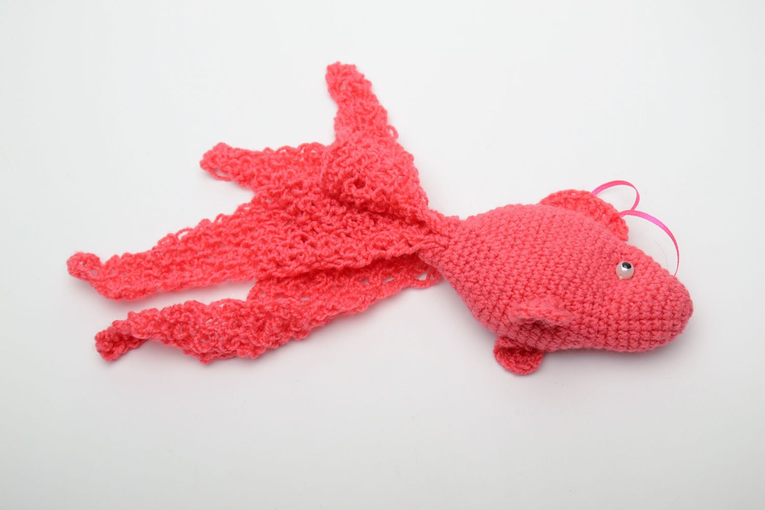 Interior pendant in the shape of knitted fish photo 3