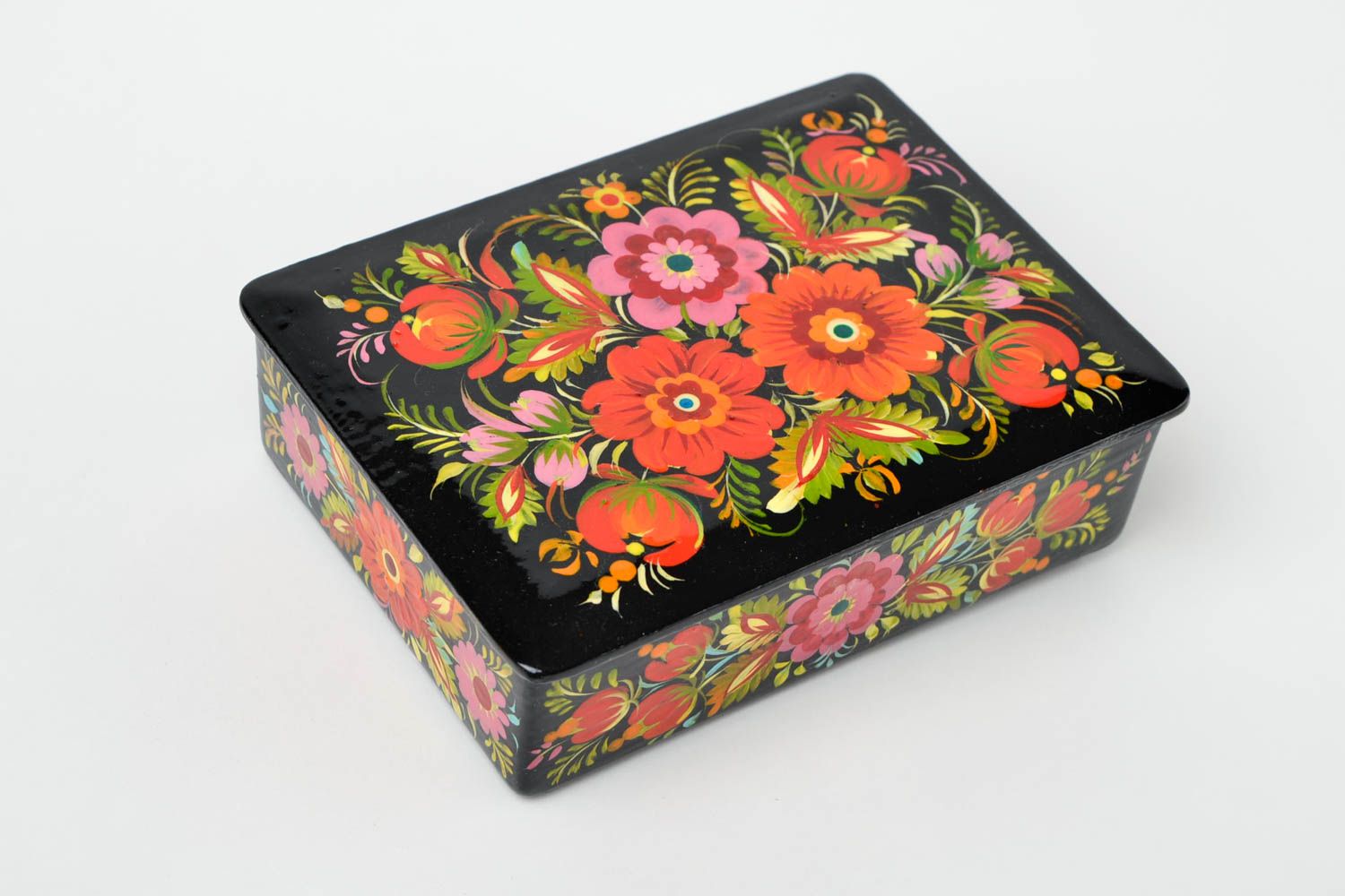 Homemade jewelry boxes for women jewellery box wooden gifts rustic home decor photo 4
