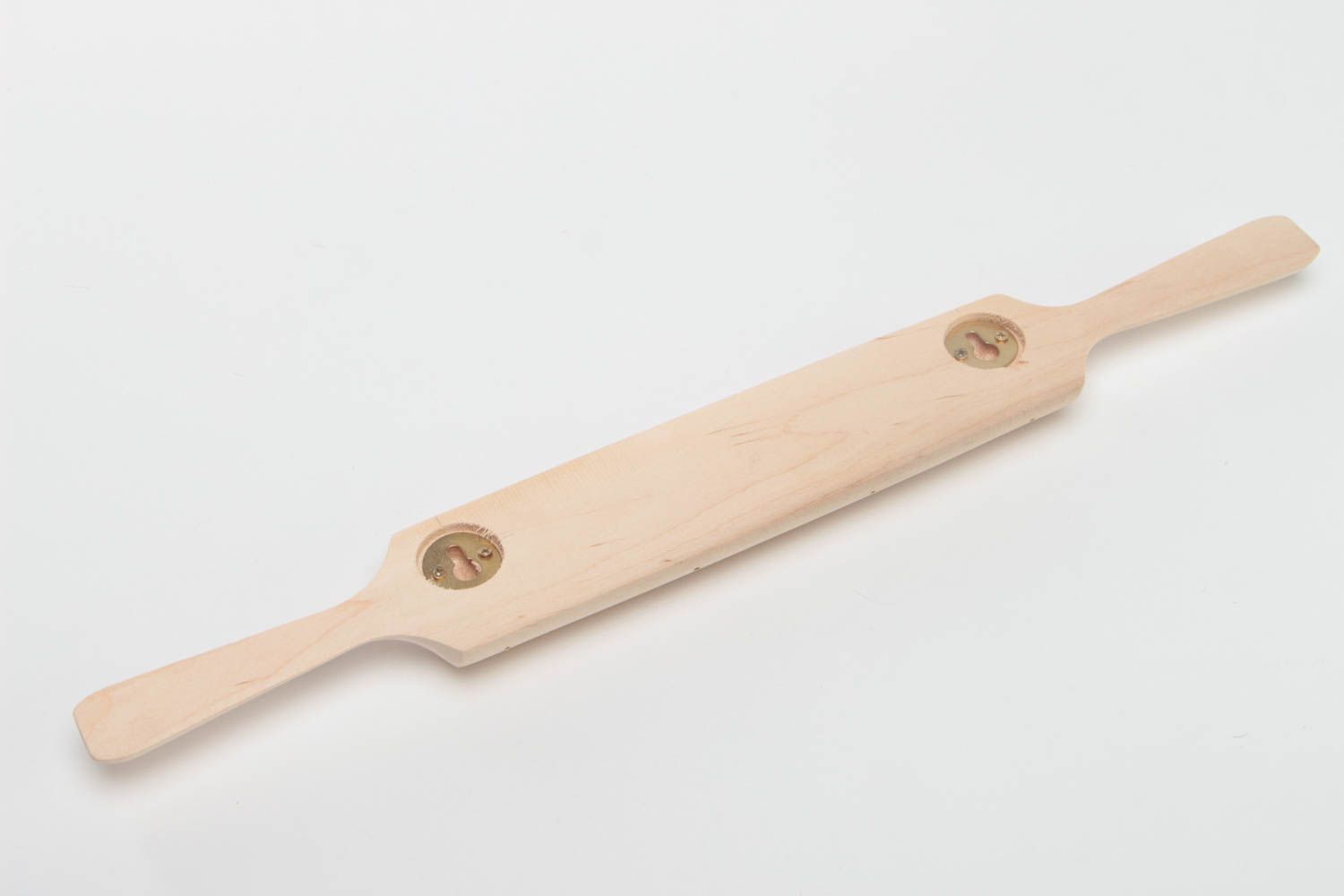 Pieza para manualidades hecha a mano rodillo de pino original para casa  foto 4
