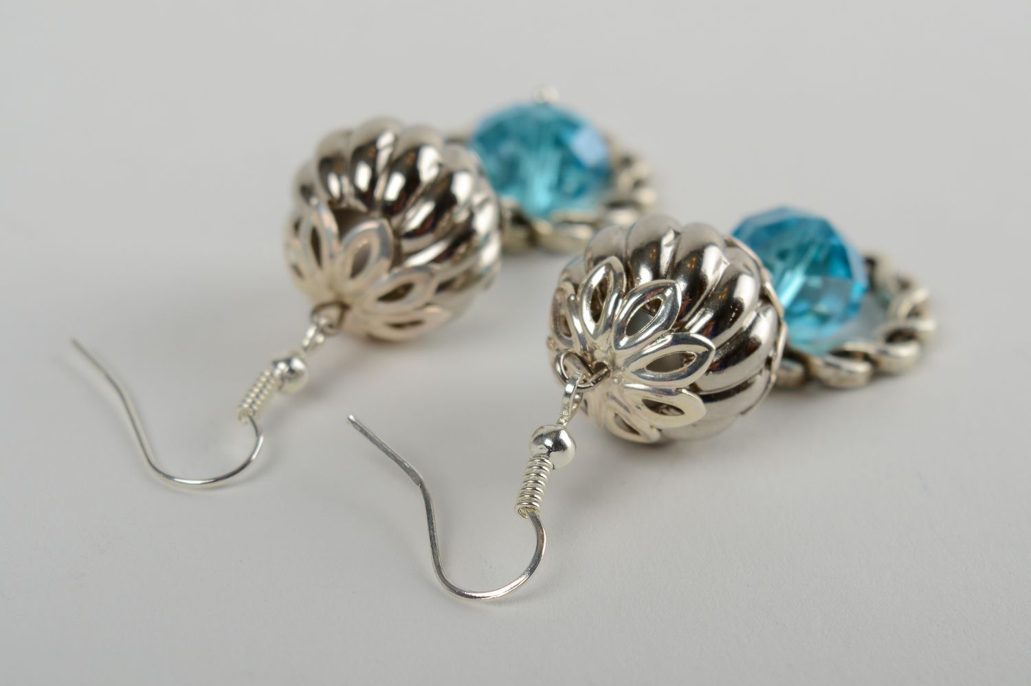 Handmade earrings fashion earrings with beads beautiful long earring women gift photo 2