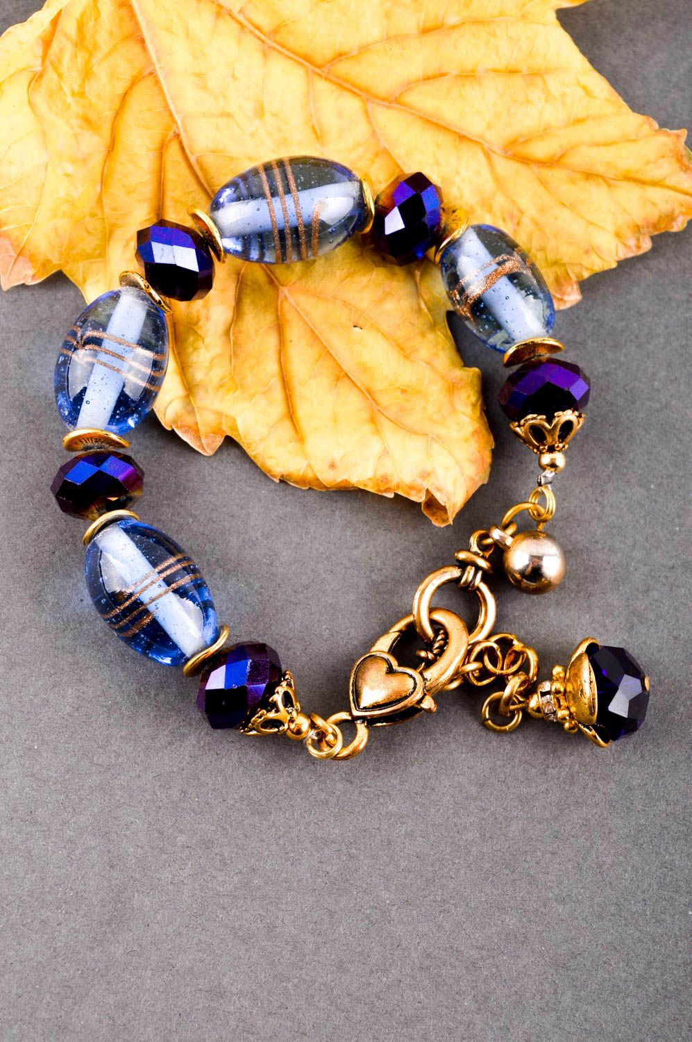 Handmade bracelet with natural stones jewelry stones designer fashion jewelry photo 1