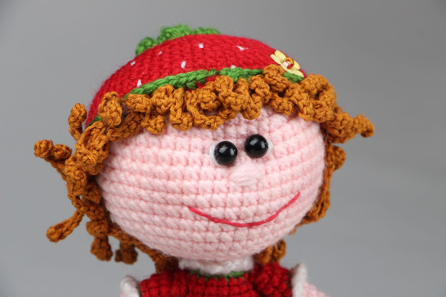 Crochet doll Strawberry photo 2