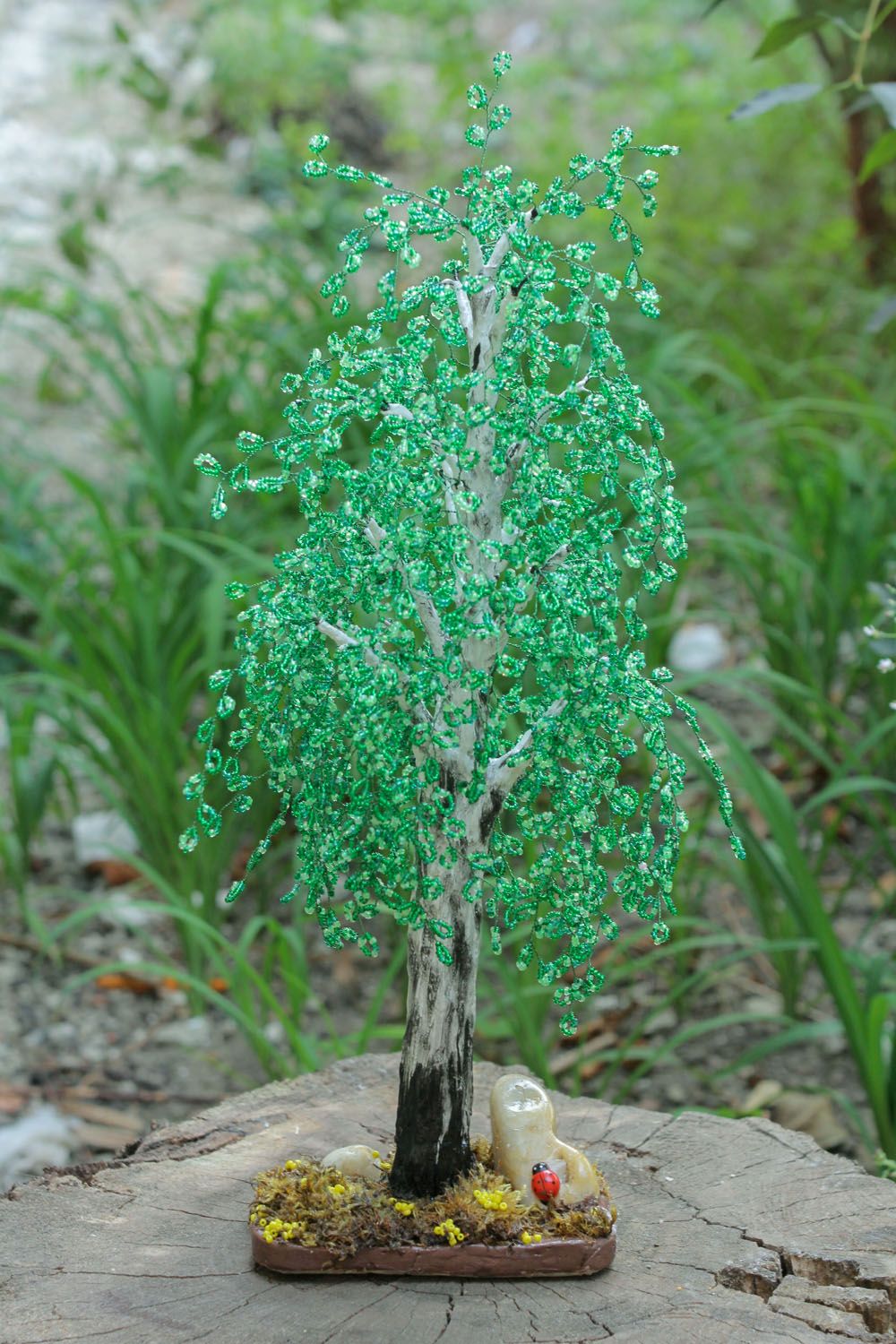 Árbol decorativo  hecho a mano foto 1