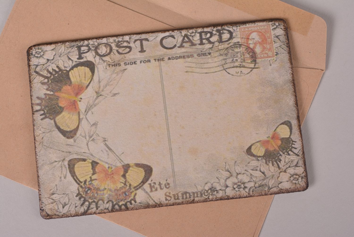 Beautiful handmade greeting cards decoupage ideas cute card small gifts photo 3