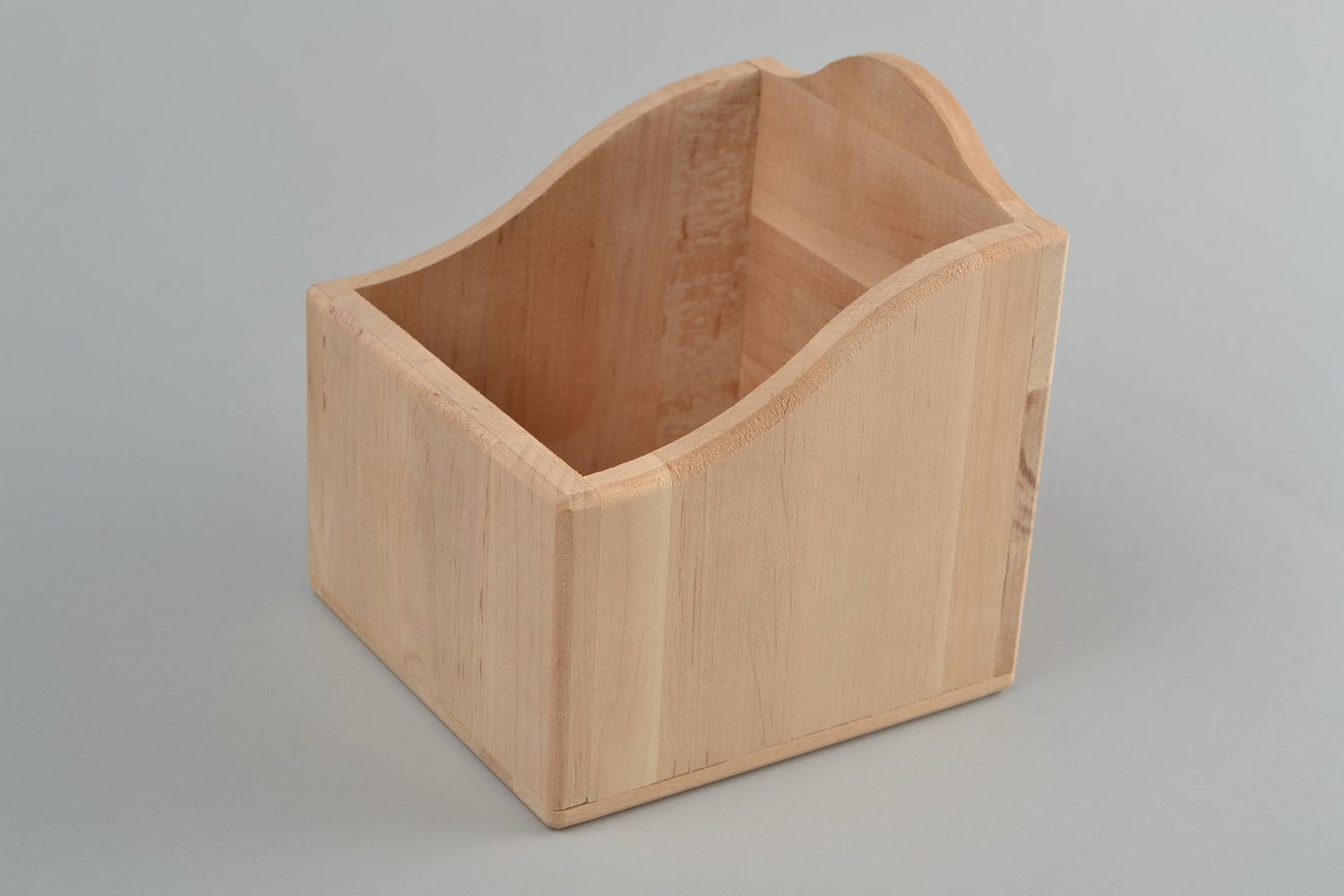 DIY handmade designer carved wooden blank spice box for creative work photo 5