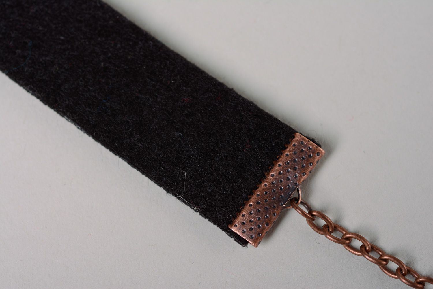 Textil Armband mit Kreuzstichstickerei foto 5