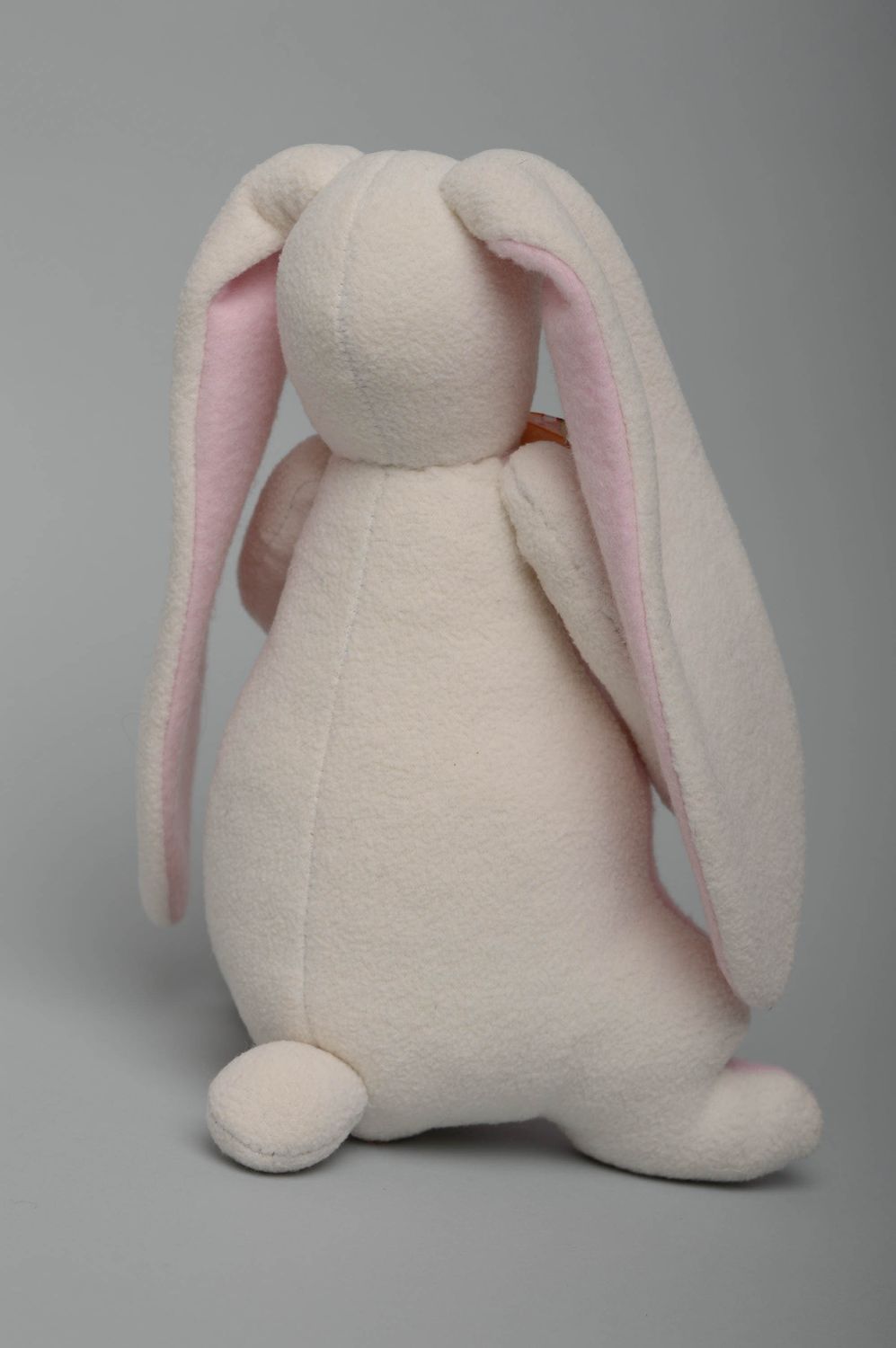 Handmade soft toy Pink Rabbit photo 5