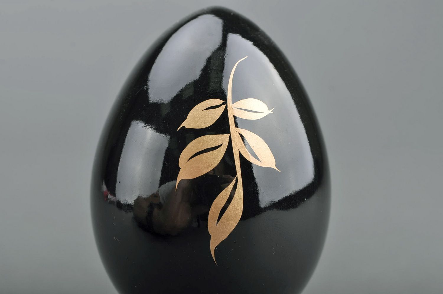 Decorative egg with a holder Sunflower photo 2