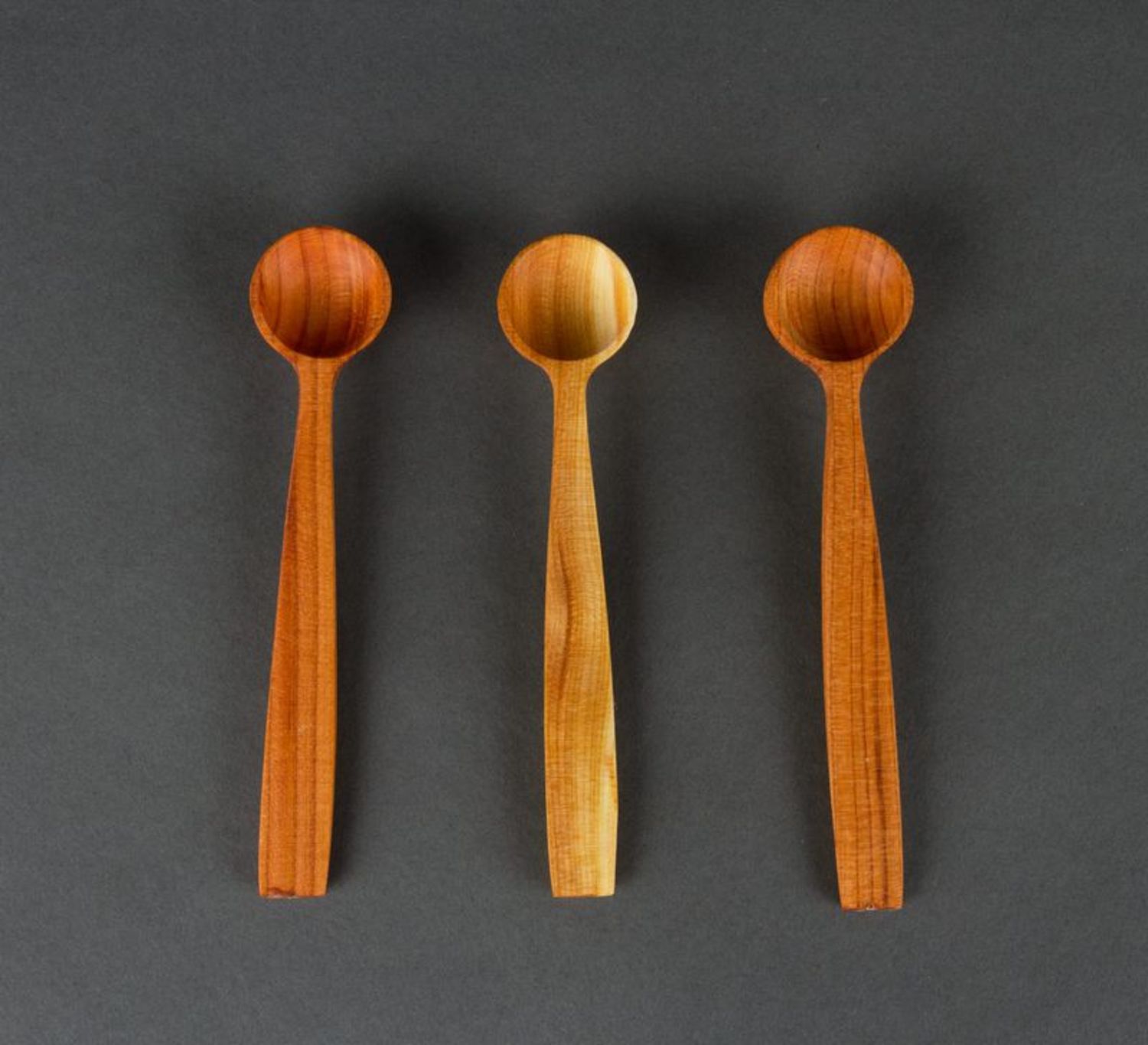Wooden spoon for salt photo 5