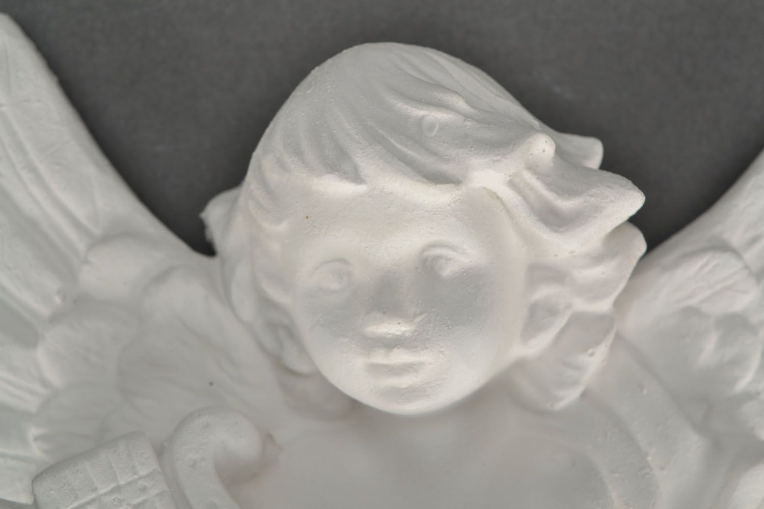 Blank for painting made of plaster Angel photo 4